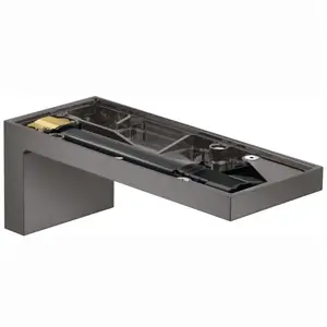 hansgrohe Axor MyEdition A Bec de baignoire 176 mm, brossé bleu, sans plaque