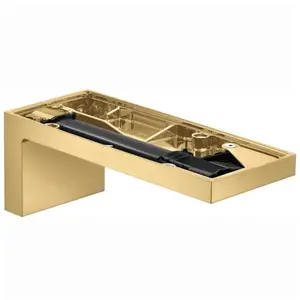 hansgrohe Axor MyEdition A Bec de baignoire 176 mm, or brossé optique, sans plaque