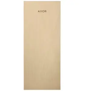 hansgrohe Plaque Axor MyEdition 117x82mm, bronze brossé, métal