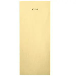 hansgrohe Axor MyEdition Plaque 117x82mm, laiton brossé, métal
