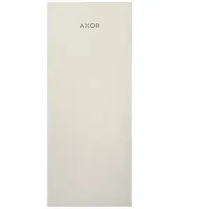 hansgrohe Axor MyEdition Plaque 117x82mm, aspect inox, métal