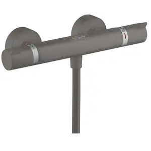 Comparateur de prix : Hansgrohe Mitigeur douche thermostatique Ecostat Comfort noir chromé brossé TU