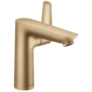 Hansgrohe - Mitigeur lavabo Talis e 150 Economie d'eau, bronze brossé pas cher