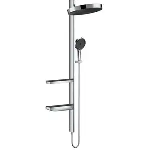 Hansgrohe Colonne de douche 360 1jet pour installation encastrée chromé 26842000 pas cher