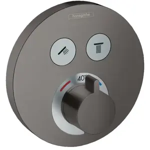 HANSGROHE Facade pour mitigeur thermostatique encastré ShowerSelect S ... pas cher