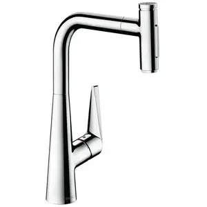 Comparateur de prix : Hansgrohe Robinet de cuisine avec douchette Talis Select M51 300 2 jets chromé