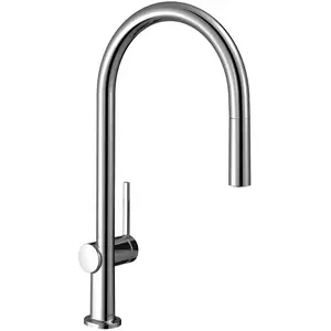 Comparateur de prix : Robinet de cuisine avec douchette Hansgrohe Talis M54 210 sBox chromé