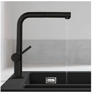 Comparateur de prix : Hansgrohe Robinet de cuisine avec douchette Talis M54 270 sBox noir mat TU