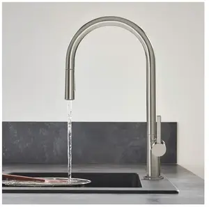 Comparateur de prix : Mitigeur de cuisine HANSGROHE Talis M54 avec douchette extractible 2 j...
