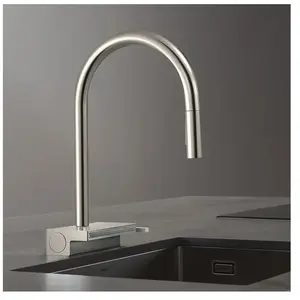 Comparateur de prix : hansgrohe Aquno Select M81 Mitigeur de cuisine, avec sBox, 73831800,