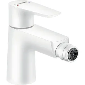 Hansgrohe talis e mitigeur bidet avec tirette et vidage, blanc mat (71720700) pas cher