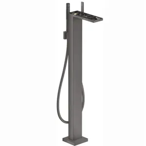 hansgrohe Mitigeur monocommande baignoire Axor MyEdition A 196 mm, sol, sans plaque, brossé bleu vc