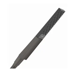 HANSGROHE Douchette à main 100 1jet noir chromé brossé Rainfinity pas cher