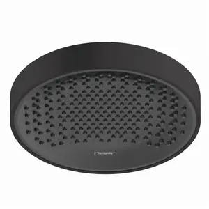 Comparateur de prix : Rainfinity Douche de tête 250 1 jet, Noir mat (26228670) - Hansgrohe