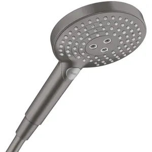 Hansgrohe Douchette à main Raindance Select S 120 3 jets noir chromé brosséVendu paramazon