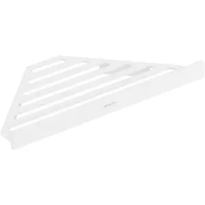 Comparateur de prix : HANSGROHE Tablette d'angle blanc mat AddStoris