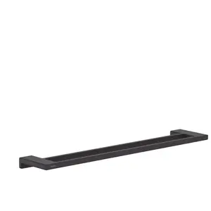 Comparateur de prix : hansgrohe AddStoris Porte-serviettes double rail 648 mm, noir mat, 41743670
