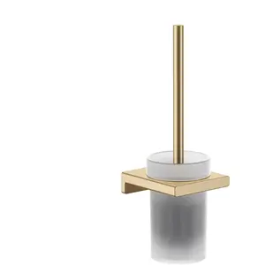 Comparateur de prix : hansgrohe AddStoris Porte-brosse WC mural, bronze brossé, 41752140