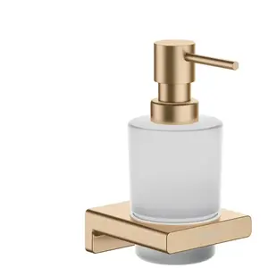 Comparateur de prix : hansgrohe AddStoris Distributeur de savon liquide, bronze brossé, 41745140