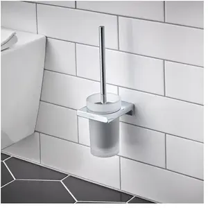 Comparateur de prix : hansgrohe AddStoris Porte-brosse WC mural, chromé, 41752000