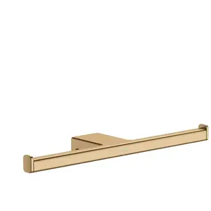 Comparateur de prix : hansgrohe AddStoris Porte-papier double 300 mm, bronze brossé, 41748140