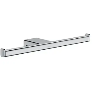 Comparateur de prix : HANSGROHE Porte serviette double 300mm AddStoris Chrome