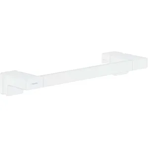 hansgrohe AddStoris Poignée de porte de douche, blanc mat, 41759700 pas cher