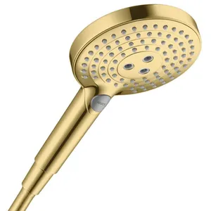 Douchette à main 3 jets, doré poli, Hansgrohe Raindance Select S 120 pas cher