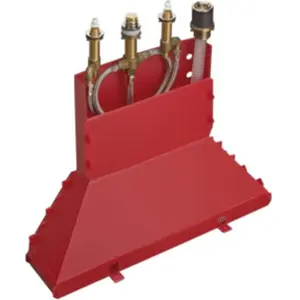 Comparateur de prix : AXOR Corps encastré pour robinetterie 4 trous avec montage sur rebord ...