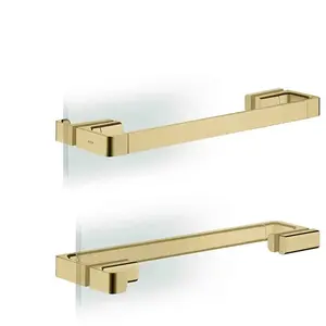 hansgrohe Poignée de porte de douche Axor universelle 444 mm, or poli pas cher