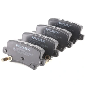 Jeu de 4 plaquettes de frein RIDEX 402B0149 - Réf. 250402B0149 pas cher