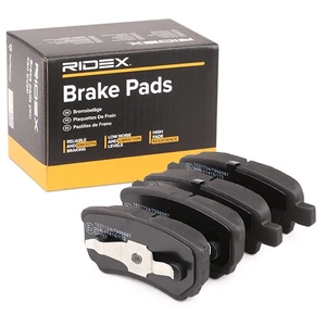 Jeu de 4 plaquettes de frein RIDEX 402B0106 - Réf. 250402B0106 pas cher