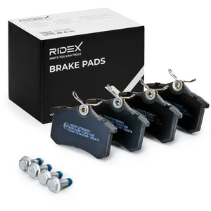Jeu de 4 plaquettes de frein RIDEX 402B0024 - Réf. 250402B0024 pas cher
