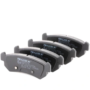 Jeu de 4 plaquettes de frein RIDEX 402B0198 - Réf. 250402B0198 pas cher