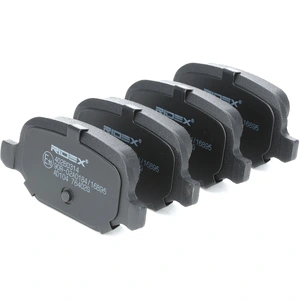 Jeu de 4 plaquettes de frein RIDEX 402B0314 - Réf. 250402B0314 pas cher