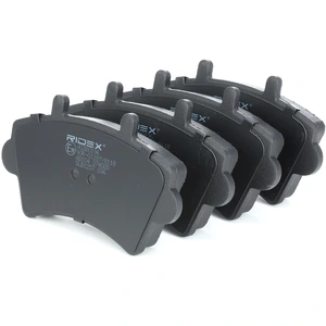 Jeu de 4 plaquettes de frein RIDEX 402B0196 - Réf. 250402B0196 pas cher