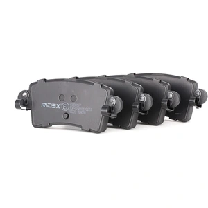 Jeu de 4 plaquettes de frein RIDEX 402B0167 - Réf. 250402B0167 pas cher