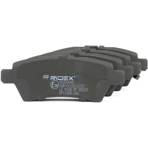 Jeu de 4 plaquettes de frein RIDEX 402B0648 - Réf. 250402B0648 pas cher