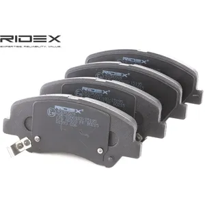 Jeu de 4 plaquettes de frein RIDEX 402B0524 - Réf. 250402B0524 pas cher