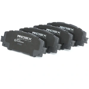 Jeu de 4 plaquettes de frein RIDEX 402B0465 - Réf. 250402B0465 pas cher