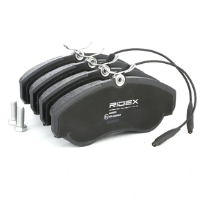 Jeu de 4 plaquettes de frein RIDEX 402B0523 - Réf. 250402B0523 pas cher