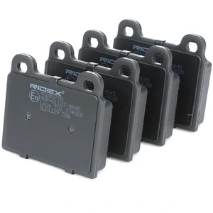 Jeu de 4 plaquettes de frein RIDEX 402B0750 - Réf. 250402B0750 pas cher