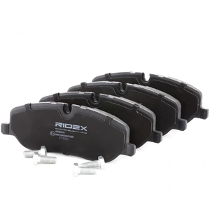 Jeu de 4 plaquettes de frein RIDEX 402B0418 - Réf. 250402B0418 pas cher