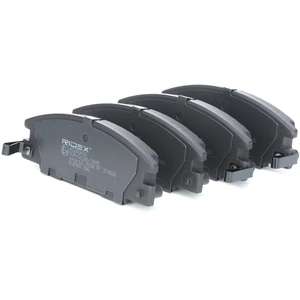 Jeu de 4 plaquettes de frein RIDEX 402B0410 - Réf. 250402B0410 pas cher