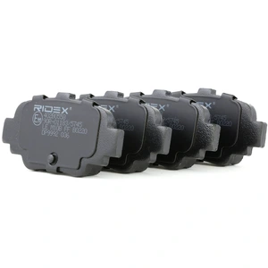 Jeu de 4 plaquettes de frein RIDEX 402B0558 - Réf. 250402B0558 pas cher