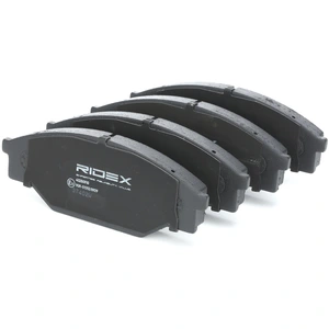 Jeu de 4 plaquettes de frein RIDEX 402B0910 - Réf. 250402B0910 pas cher