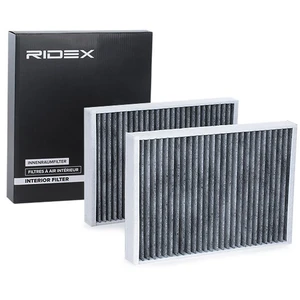 RIDEX Filtre d'habitacle Filtre à charbon actif, Filtre à particules HEPA pas cher