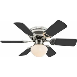 Etc-shop - Ventilateur de plafond led avec interrupteur à tirette Lamp... pas cher