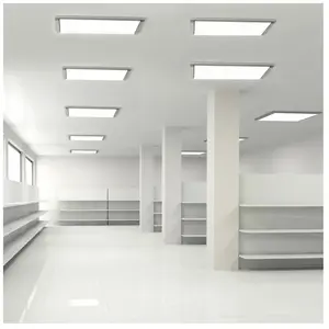 Etc-shop - 10x panneaux led encastrés, salon, spots de plafond, lampes à grille en aluminium pas cher