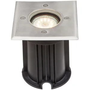 Etc-shop - Lampe d'installation au sol télécommande jardin cour projec... pas cher